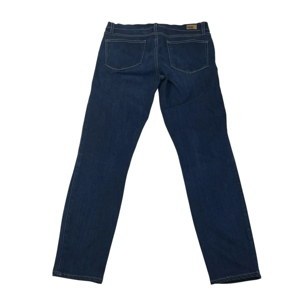 Paige Verdugo Ankle‎ Jeans Women's 30 Dark Wash Skinny Stretch Denim USA